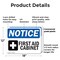 Signmission First Aid Cabinet, 18 in W x Rectangle, Plastic OS-2PACK-NS-P-1218-L-12728 - alternate 6